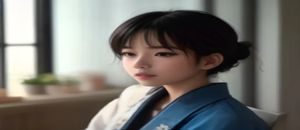 继母的朋友们中继母角色形象示意，成熟优雅的韩国女性，表情温和中带有一丝距离感，室内自然光环境